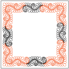 Curly Delight Feather - Panto/Corner Layout