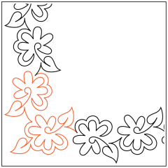 Daisy - Border - Corner