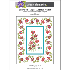 Daisy Dotz Quilt - Large - Applique Pattern