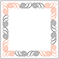 Darlene's Feather & Swirl #2 - Panto/Corner Layout