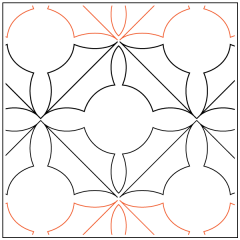 Darlene's Holly Leaf - Pantograph
