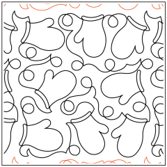 Deb's Mittens - Pantograph