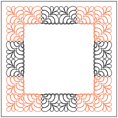 Deb's Small Feather - Panto/Corner Set Layout