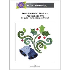 Deck the Halls Block #2 - Applique Add On Pattern
