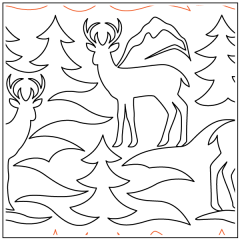 Deer N Pines - Pantograph