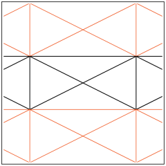 Domestic Stitches - Criss Cross - Pantograph