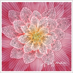 Dream Big with Passion Flower featured on Dream Big Panel Wild Rose