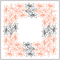 Easter Lily - Panto/Corner - Layout