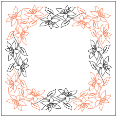 Easter Lily - Petite - Panto/Corner - Layout