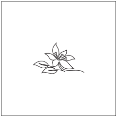 Easter Lily - Triangle Block #2