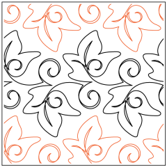 English Ivy - Border - Pantograph