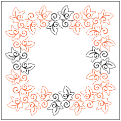 English Ivy - Border - Panto/Corner Layout