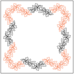 Falling Leaves - Panto/Corner - Layout