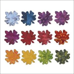 Falling Leaves - Maple - Small - Batik - Applique