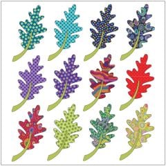 Falling Leaves - Oak - Large - Dotz - Applique 