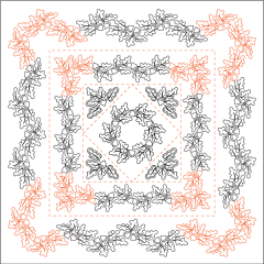 Falling Leaves - Wholecloth Set