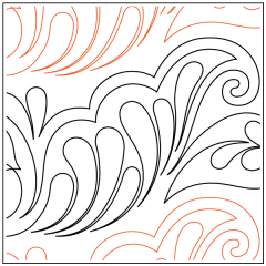 Feather Fronds - Pantograph