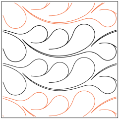Feather Twirl - Pantograph