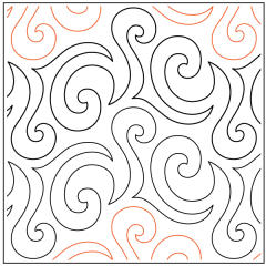 Filigree Scroll - Pantograph