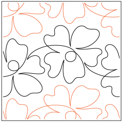 Floppy Flowers - Pantograph