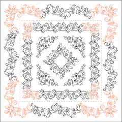 Four Calling Birds - Wholecloth Set