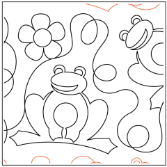 Froggy Blossoms - Pantograph