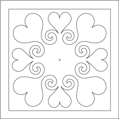 Hearts Abound - Block - Design Board 