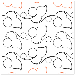 Hibiscus - Sashing - Pantograph