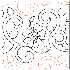 Hibiscus Vine - Pantograph