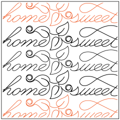 Home Sweet Home - Border - Pantograph