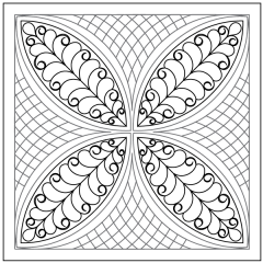 Janet-Lee's Rosebud - Block #2