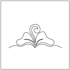 Jemma's Plume - Triangle Block