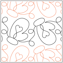 Kozy Mittens - Border - Pantograph