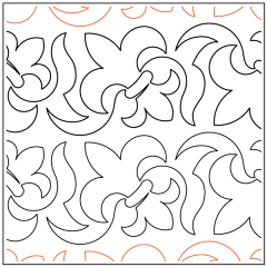 Laurie's Fleur De Lys - Border - Pantograph