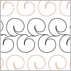  Leap Frog - Sashing - Pantograph