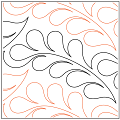 Lorien's Feather Fronds - Pantograph