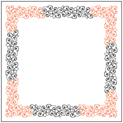 Love, Peace and Happiness - Border - Corner - Layout