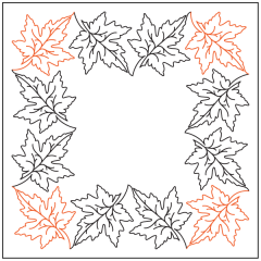 Maple Leaf - Border - Panto/Corner Layout