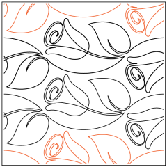 Maureen's Rosebuds - Border - Pantograph