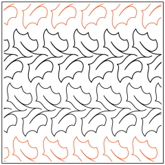 Meandering Holly - Sashing