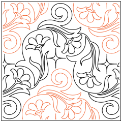 Melissa's Moon Flower - Pantograph