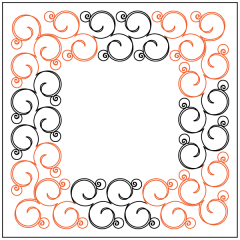 Mistletoe - Border - Panto/Corner Layout