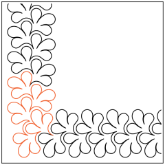 Mountain Laurel - Border - Corner