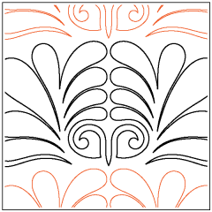 Naomi's Fanfare - Border - Pantograph