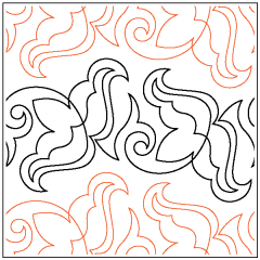 Norwegian Blooms - Petite - Pantograph