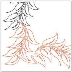 Olive Leaves - Corner