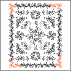 Olive Leaves - Wholecloth Set