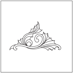 Ornamental Webs - Triangle Block #2