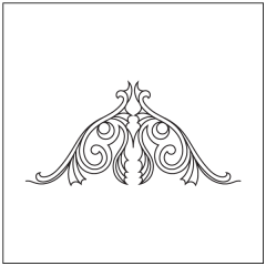 Ornamental Webs - Triangle Block #4