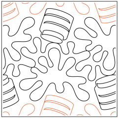 Paint Splat - Pantograph
